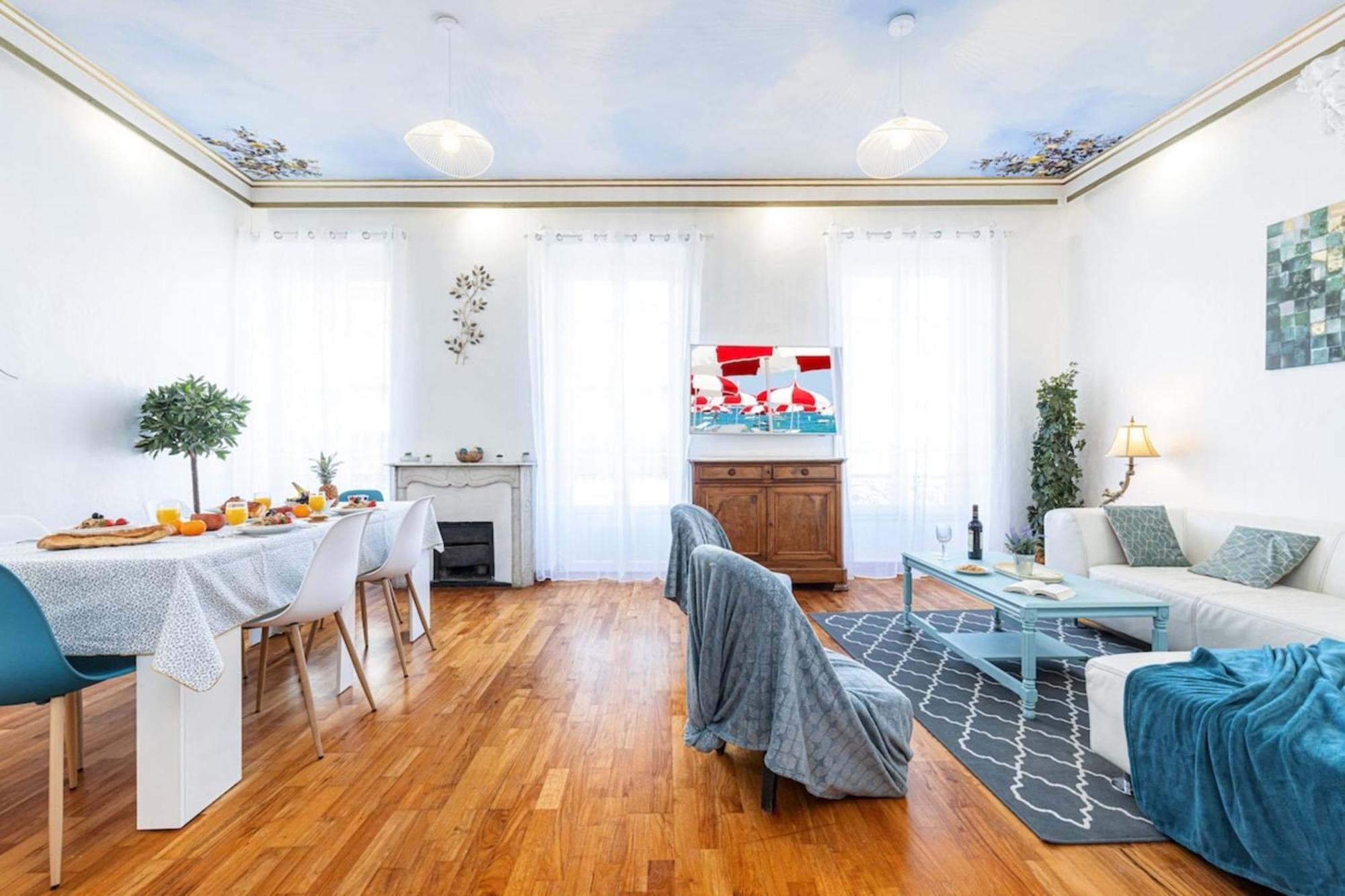 Risso - Comfortable 3 Bedrooms With Balcony Nice Buitenkant foto